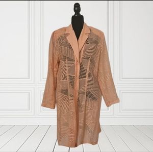 Top Season Organza Button Down Blouse(AS IS)